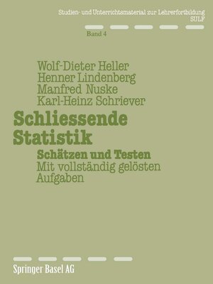 cover image of Schliessende Statistik